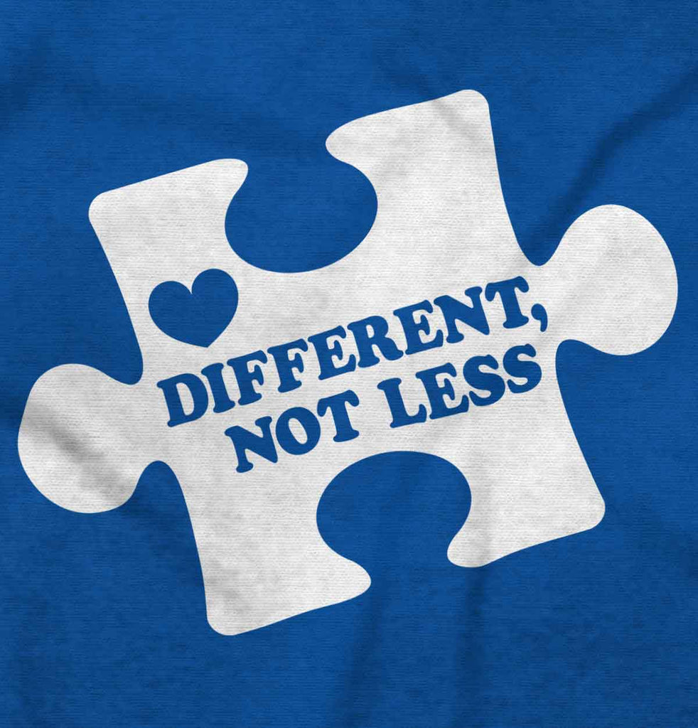 Different Not Less Infant Toddler T Shirt-Direct To Garment Print-Brisco Baby