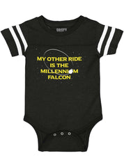 Other Ride Millennium Football Romper Bodysuit-Direct To Garment Print-Brisco Baby