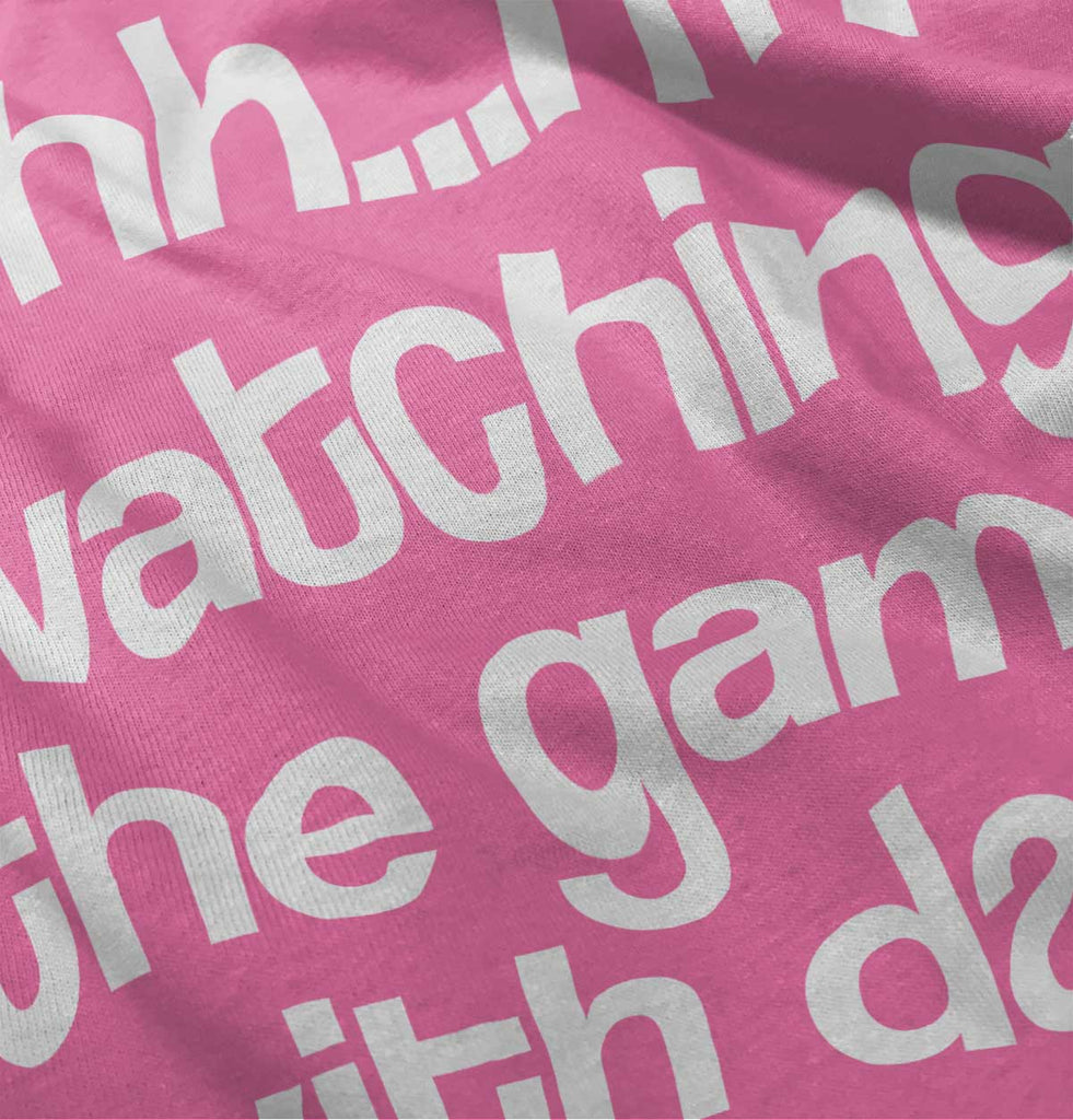 Watching the Game Baby Polka Dot Skirt Dress-Direct To Garment Print-Brisco Baby