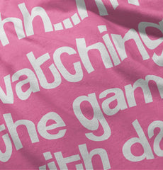 Watching the Game Baby Polka Dot Skirt Dress-Direct To Garment Print-Brisco Baby