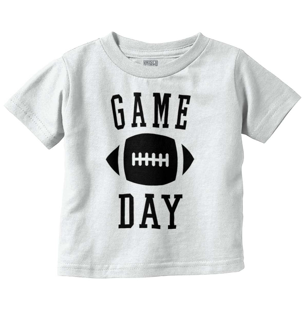 Game Day Infant Toddler T Shirt-Direct To Garment Print-Brisco Baby