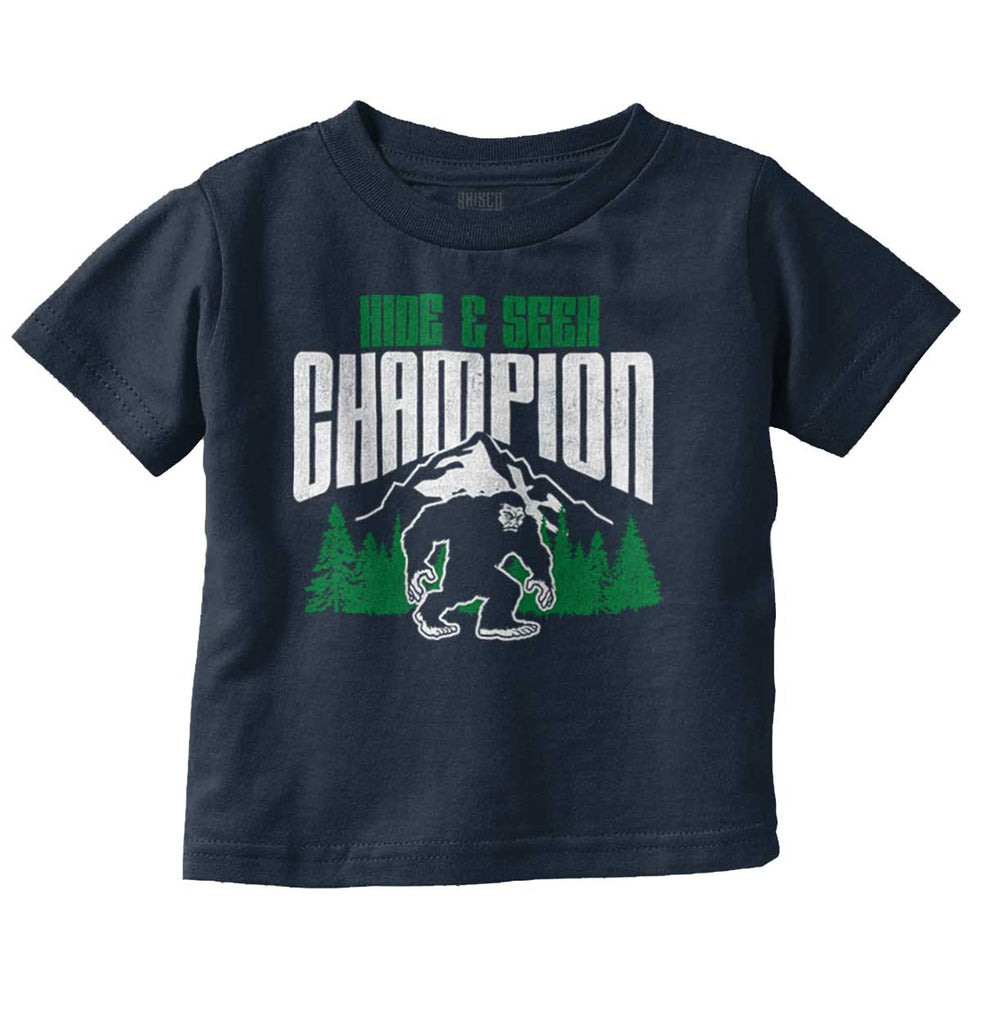 Beast Big Foot Infant Toddler T Shirt-Direct To Garment Print-Brisco Baby