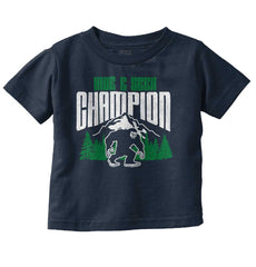 Beast Big Foot Infant Toddler T Shirt-Direct To Garment Print-Brisco Baby