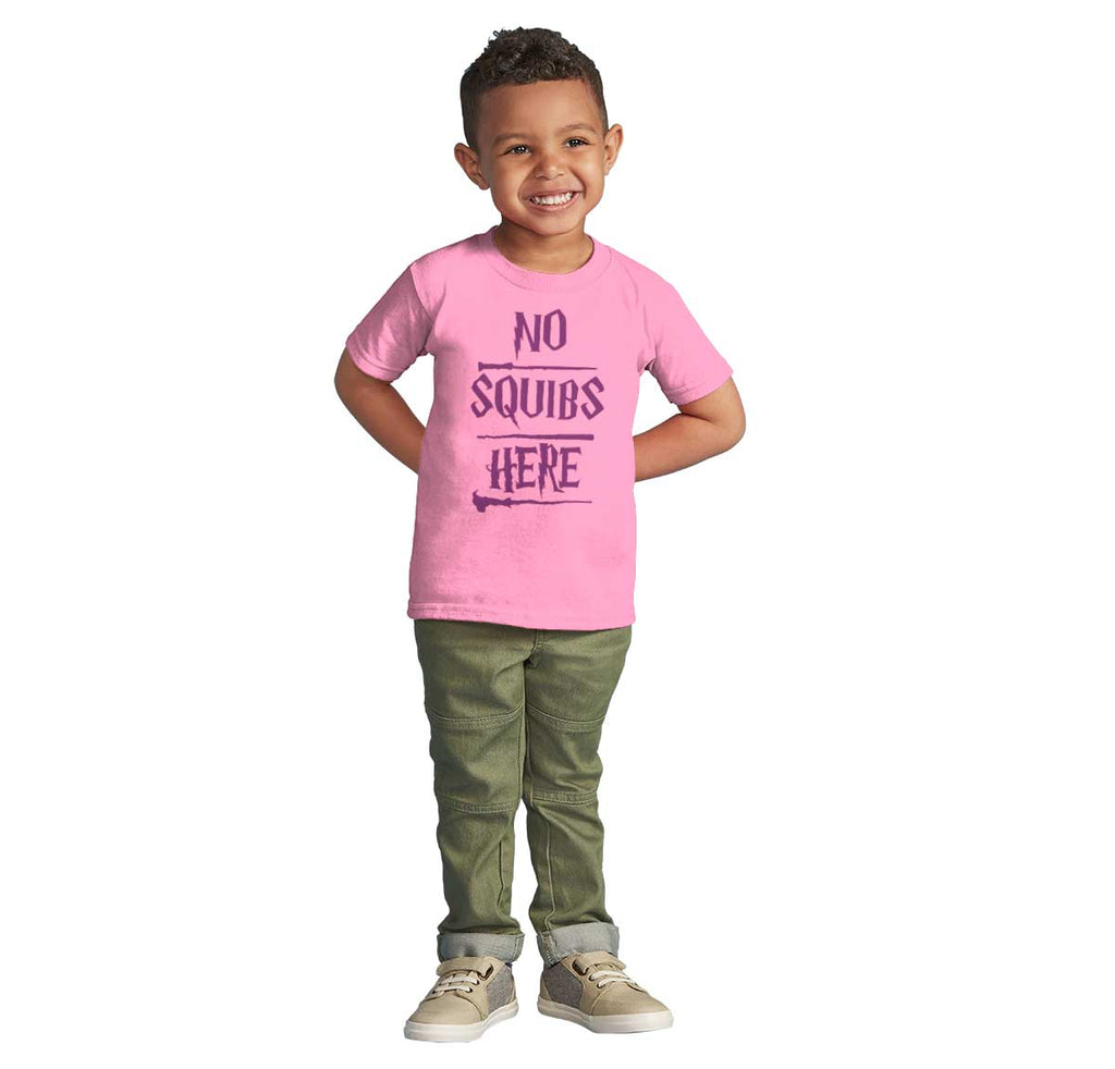 No Squibs Here Infant Toddler T Shirt-Direct To Garment Print-Brisco Baby