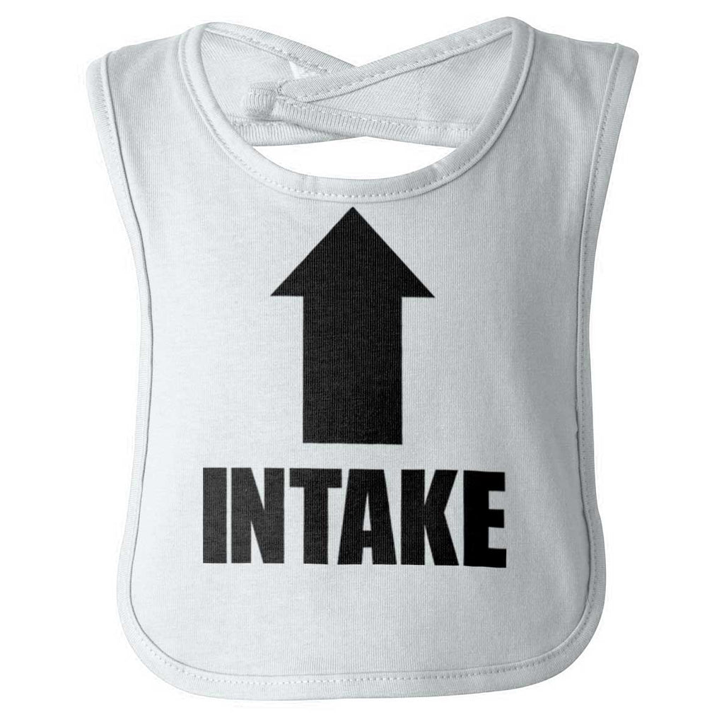 Intake Infant Baby Bib-Direct To Garment Print-Brisco Baby