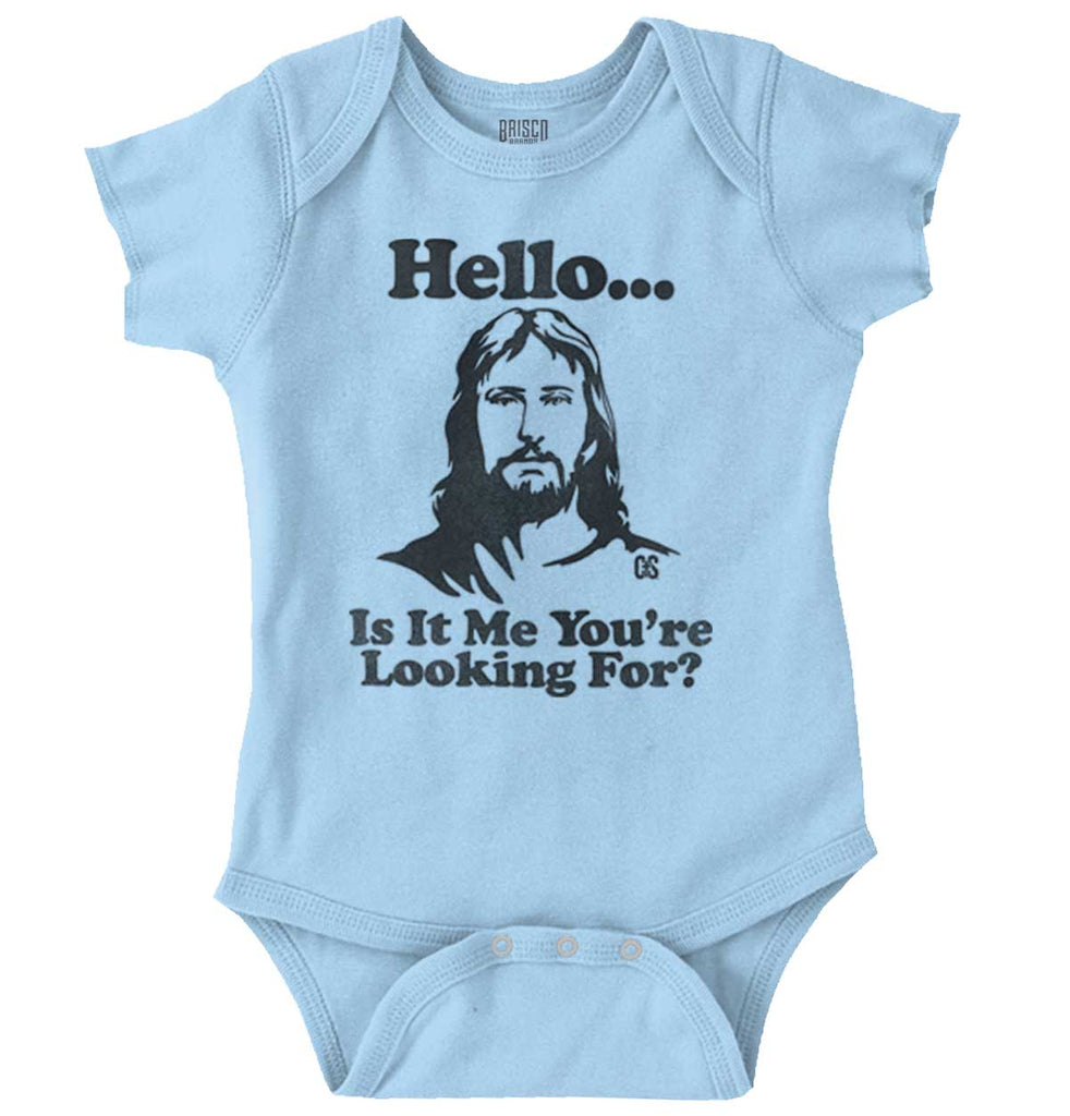 Jesus Richie Romper Bodysuit-Direct To Garment Print-Brisco Baby
