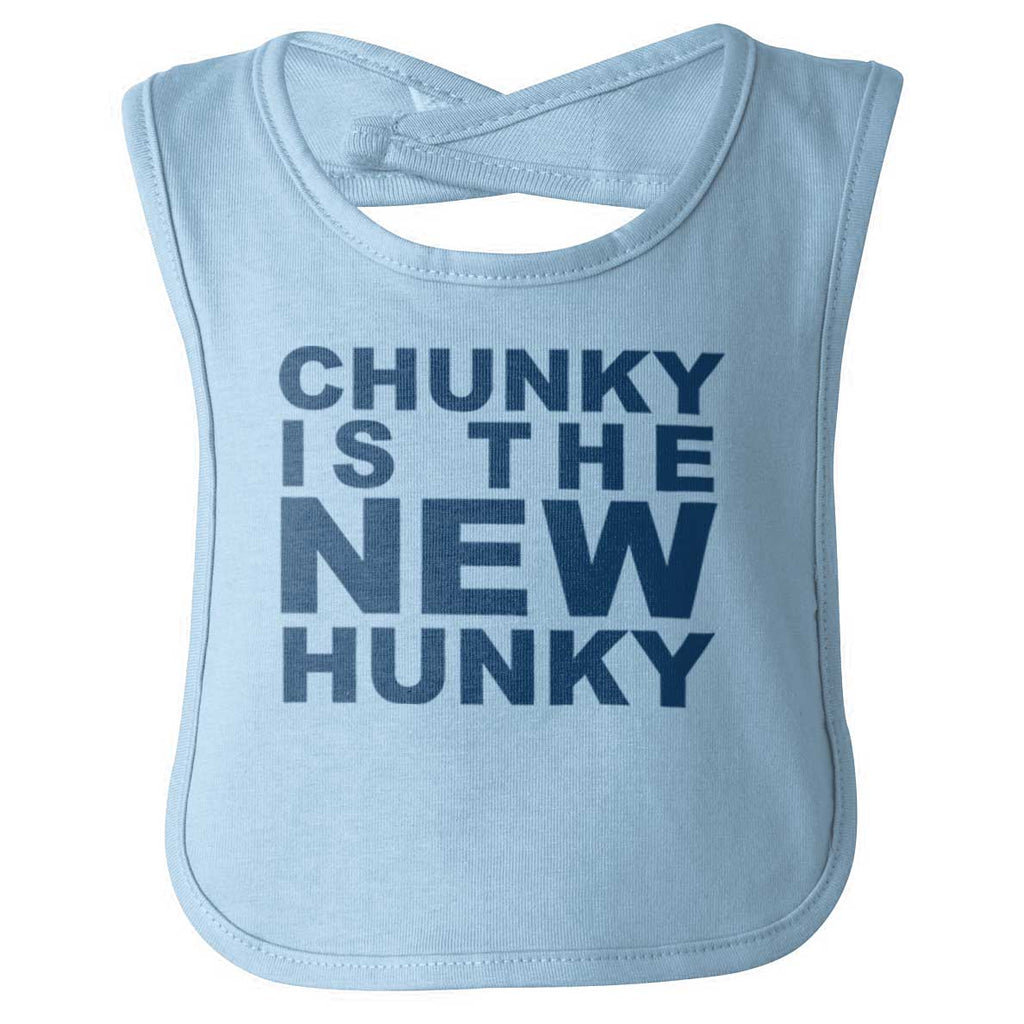 New Hunky Infant Baby Bib-Direct To Garment Print-Brisco Baby