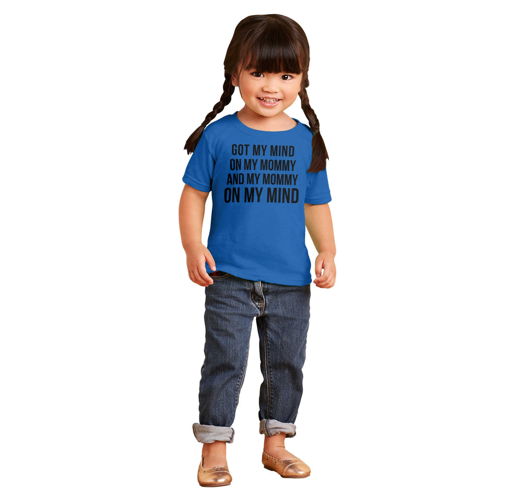 Mind On Mommy Infant Toddler T Shirt-Direct To Garment Print-Brisco Baby