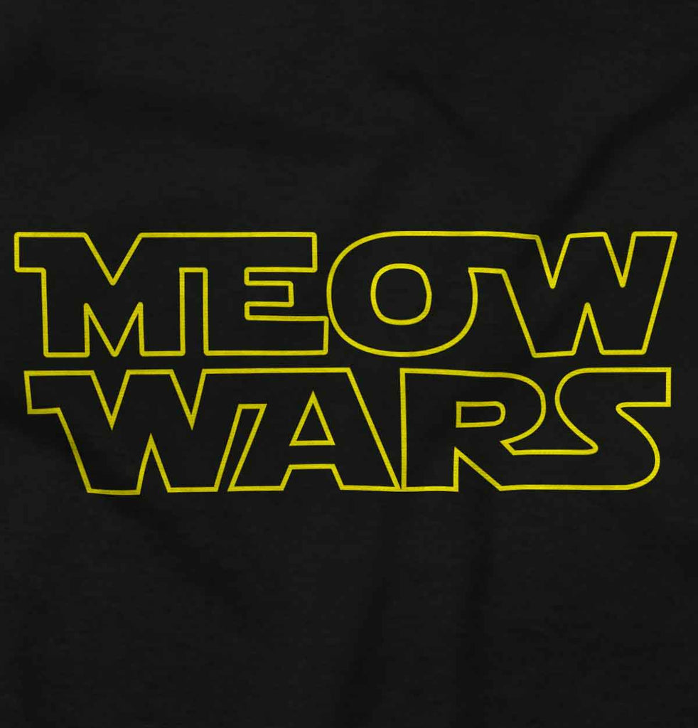 Meow Wars Infant Toddler T Shirt-Direct To Garment Print-Brisco Baby