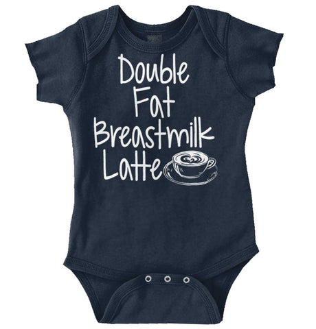 Breastmilk Latte Romper Bodysuit-Direct To Garment Print-Brisco Baby