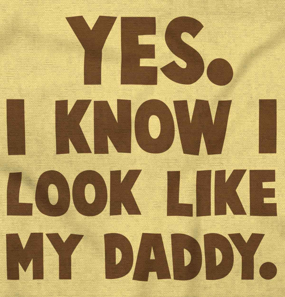 Look Like Daddy Infant Toddler T Shirt-Direct To Garment Print-Brisco Baby