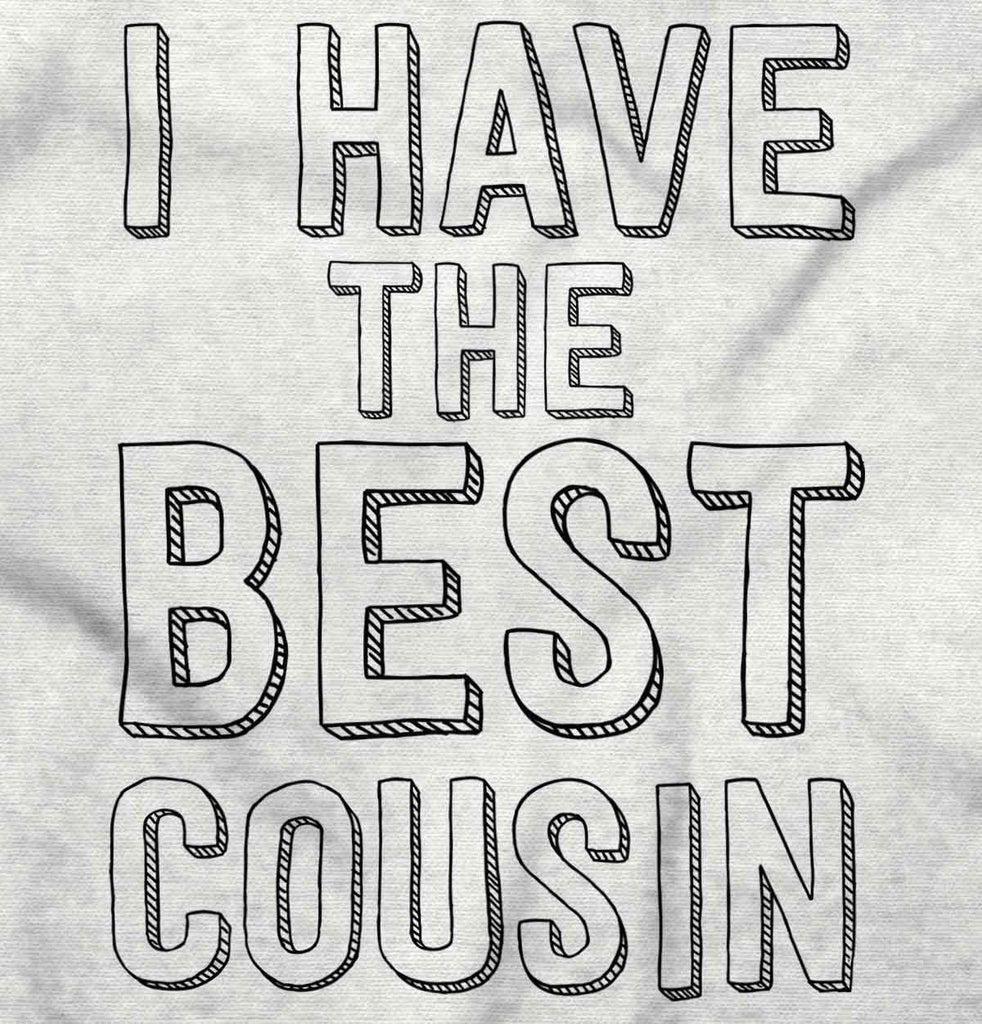 Best Cousin Infant Baby Bib-Direct To Garment Print-Brisco Baby