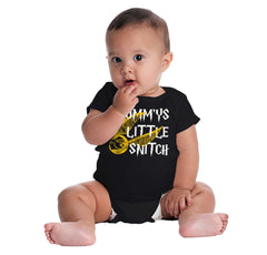 Mommy's Little Snitch Romper Bodysuit-Direct To Garment Print-Brisco Baby