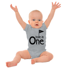 Hole In One Romper Bodysuit-Direct To Garment Print-Brisco Baby