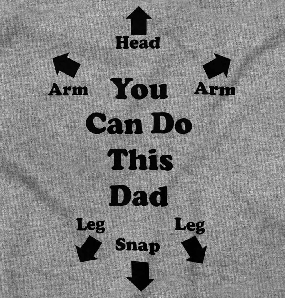 You Can Do This Infant Toddler T Shirt-Direct To Garment Print-Brisco Baby