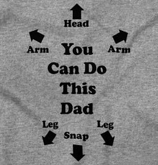 You Can Do This Infant Toddler T Shirt-Direct To Garment Print-Brisco Baby