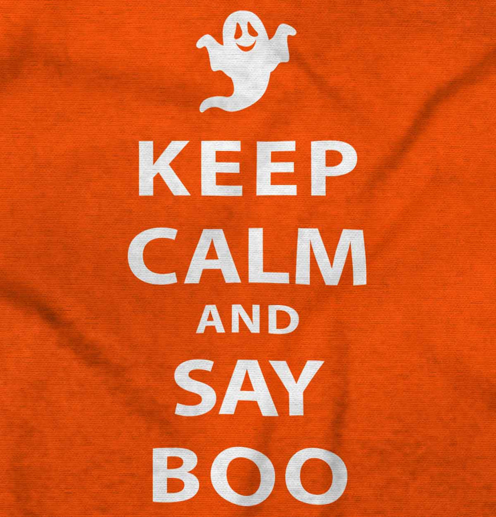 Say Boo Infant Toddler T Shirt-Direct To Garment Print-Brisco Baby