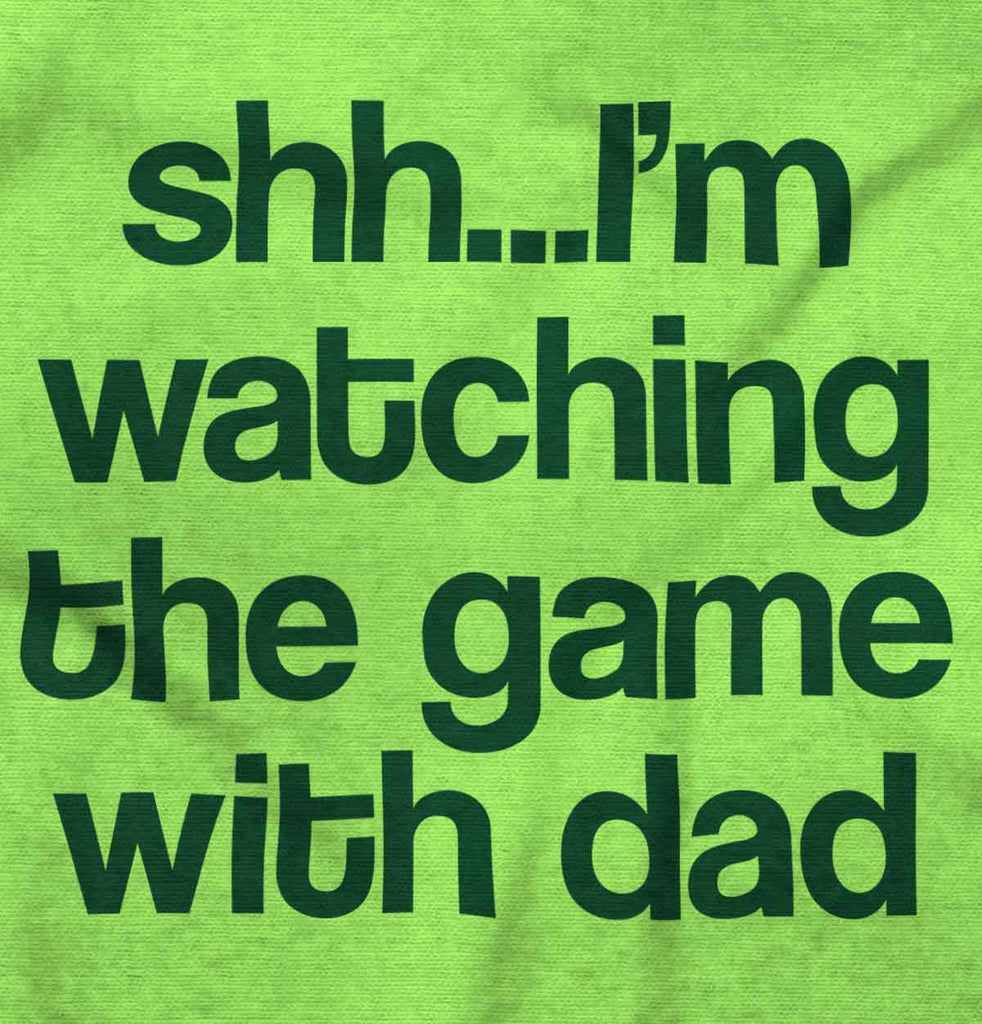 Watching the Game Romper Bodysuit-Direct To Garment Print-Brisco Baby