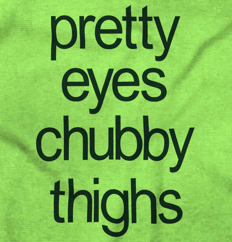 Chubby Thighs Infant Toddler T Shirt-Direct To Garment Print-Brisco Baby