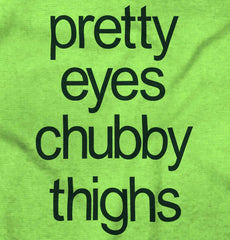Chubby Thighs Infant Toddler T Shirt-Direct To Garment Print-Brisco Baby