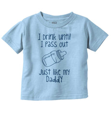 Like My Daddy Infant Toddler T Shirt-Direct To Garment Print-Brisco Baby