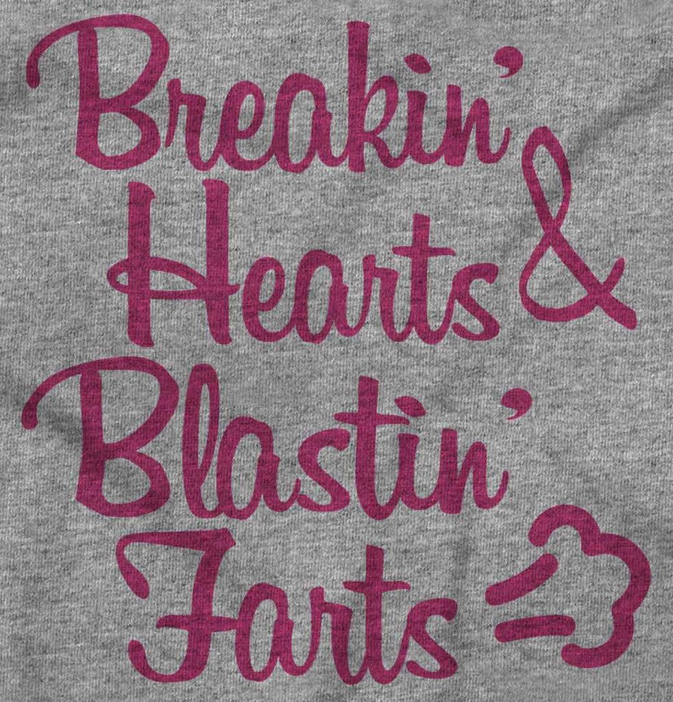 Blastin Farts Raglan Romper Bodysuit-Direct To Garment Print-Brisco Baby