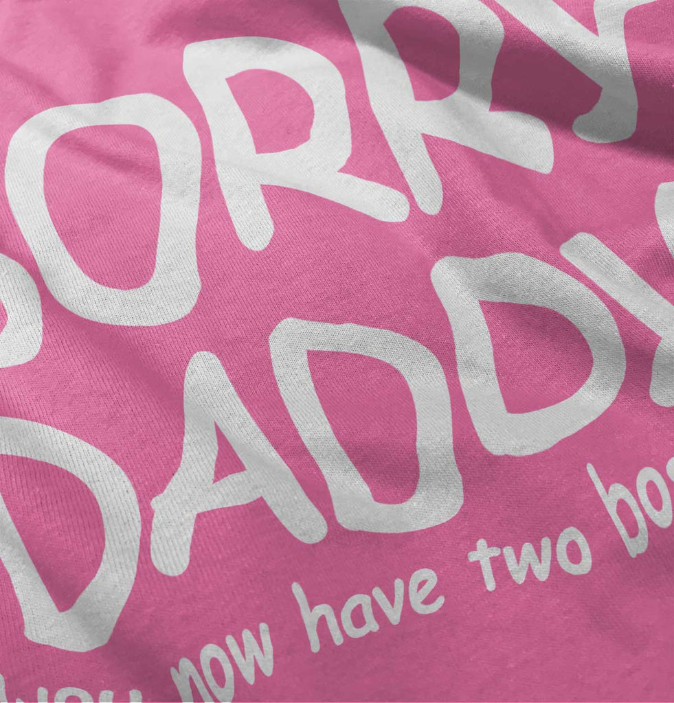 Sorry Daddy Baby Polka Dot Skirt Dress-Direct To Garment Print-Brisco Baby