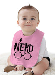 Nerd Harry Potter Infant Baby Bib-Direct To Garment Print-Brisco Baby