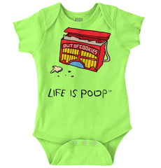 Out of Cookies Romper Bodysuit-Direct To Garment Print-Brisco Baby
