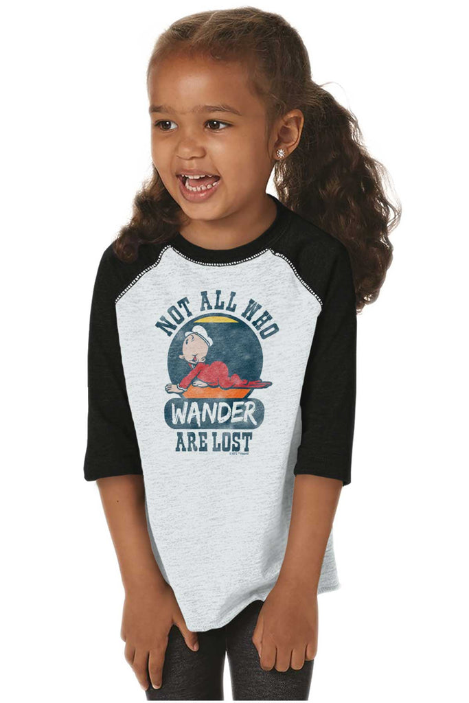 Sweet Pea Wander Toddler Baseball-Direct To Garment Print-Brisco Baby