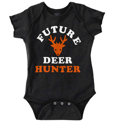 Future Deer Hunter Romper Bodysuit-Direct To Garment Print-Brisco Baby