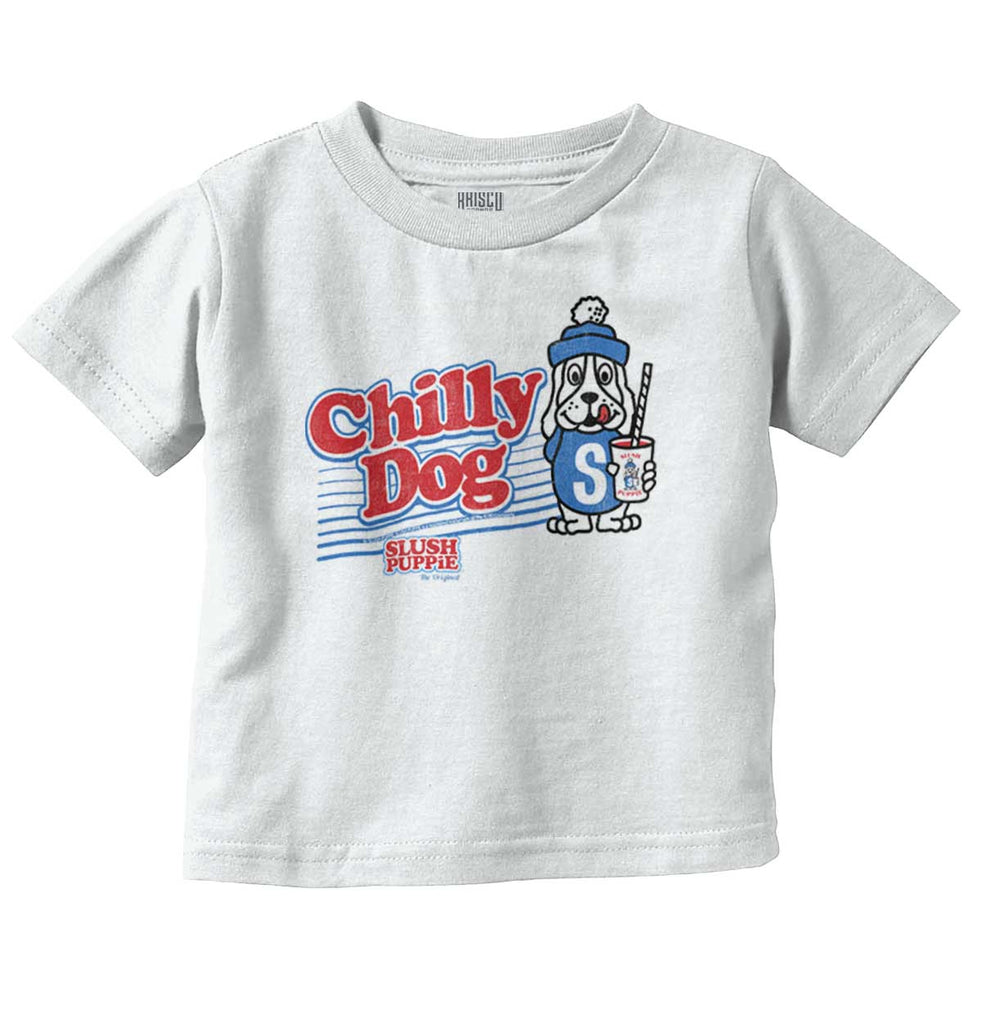 Chilly Dog Infant Toddler T Shirt-Direct To Garment Print-Brisco Baby