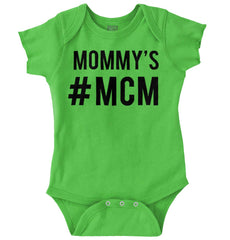 Mommy's MCM Romper Bodysuit-Direct To Garment Print-Brisco Baby