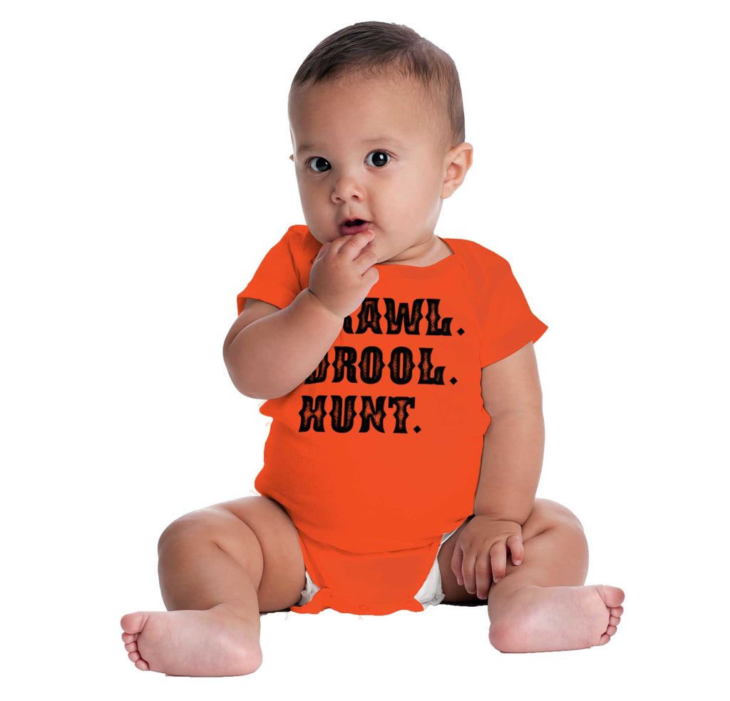 Camo & Bucks Romper Bodysuit-Direct To Garment Print-Brisco Baby