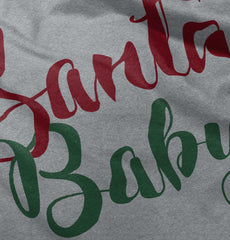 Santa Baby Romper Bodysuit-Direct To Garment Print-Brisco Baby