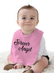 Forever Angel Infant Baby Bib-Direct To Garment Print-Brisco Baby