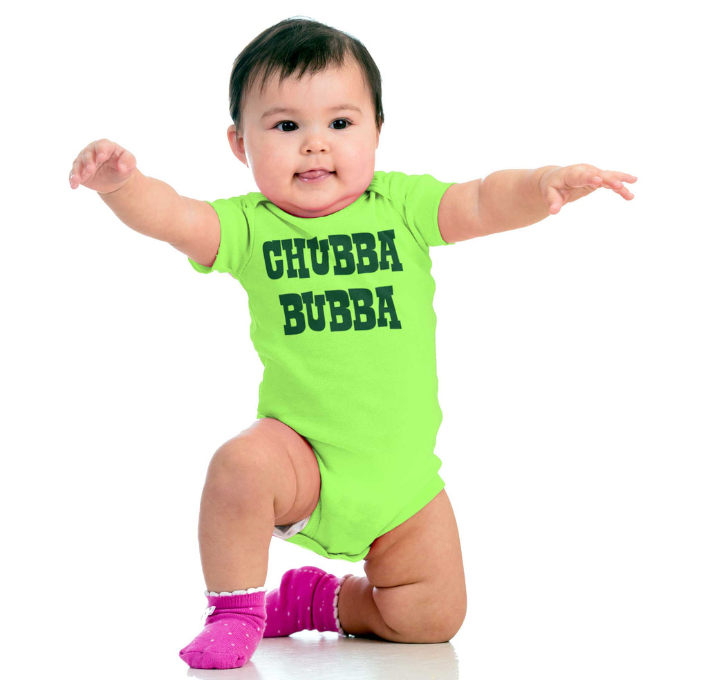 Chubba Bubba Romper Bodysuit-Direct To Garment Print-Brisco Baby