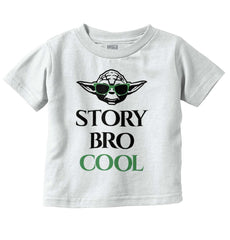 Story Bro Cool Infant Toddler T Shirt-Direct To Garment Print-Brisco Baby