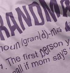 Grandma Infant Baby Bib-Direct To Garment Print-Brisco Baby