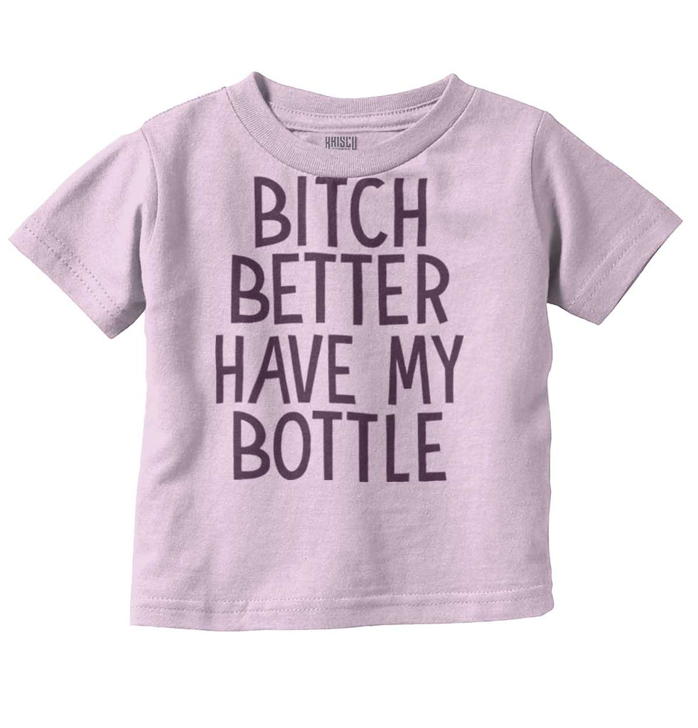 My Bottle Infant Toddler T Shirt-Direct To Garment Print-Brisco Baby