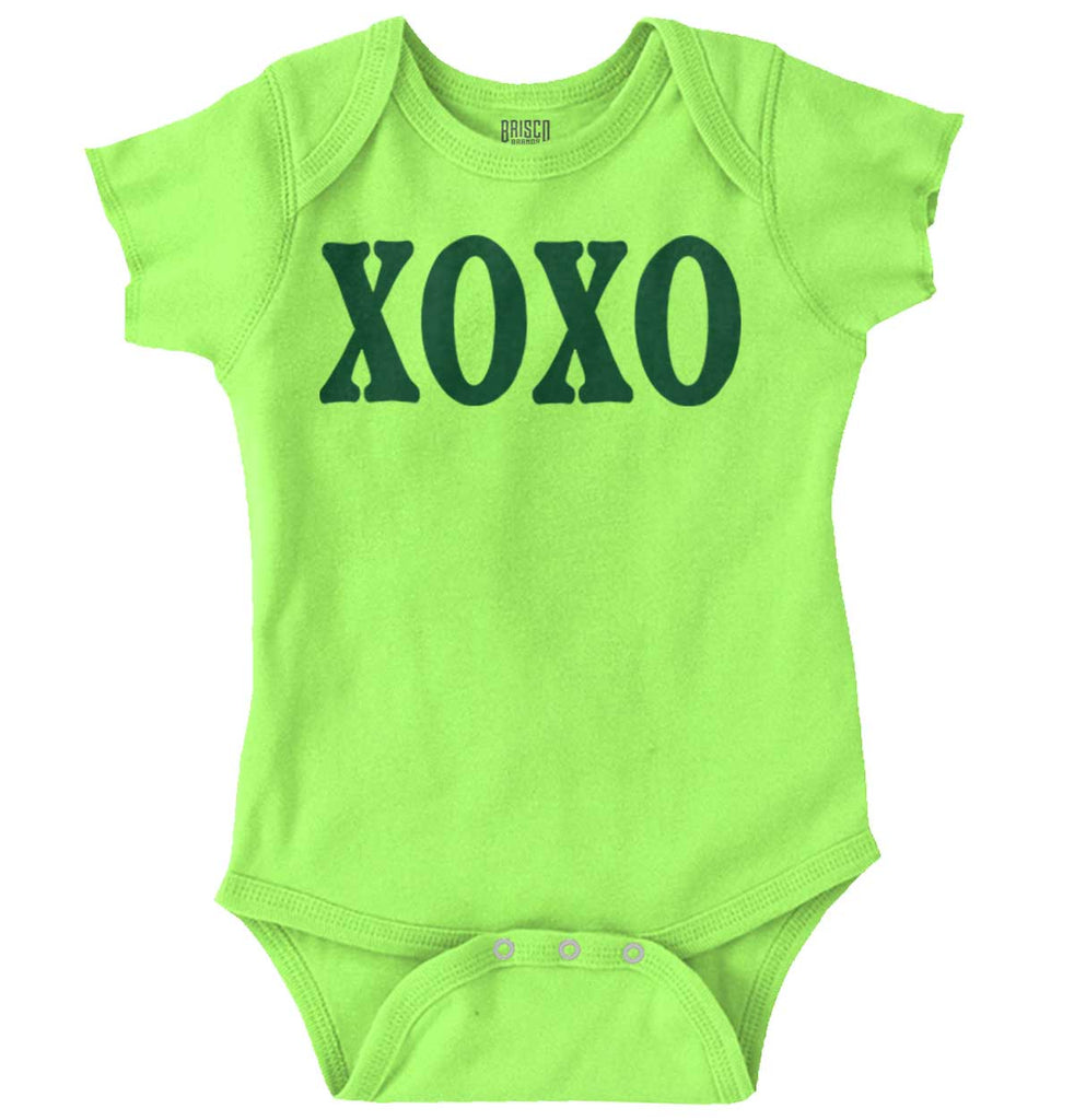 XOXO Romper Bodysuit-Direct To Garment Print-Brisco Baby