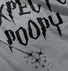 Expecto Poopy Romper Bodysuit-Direct To Garment Print-Brisco Baby