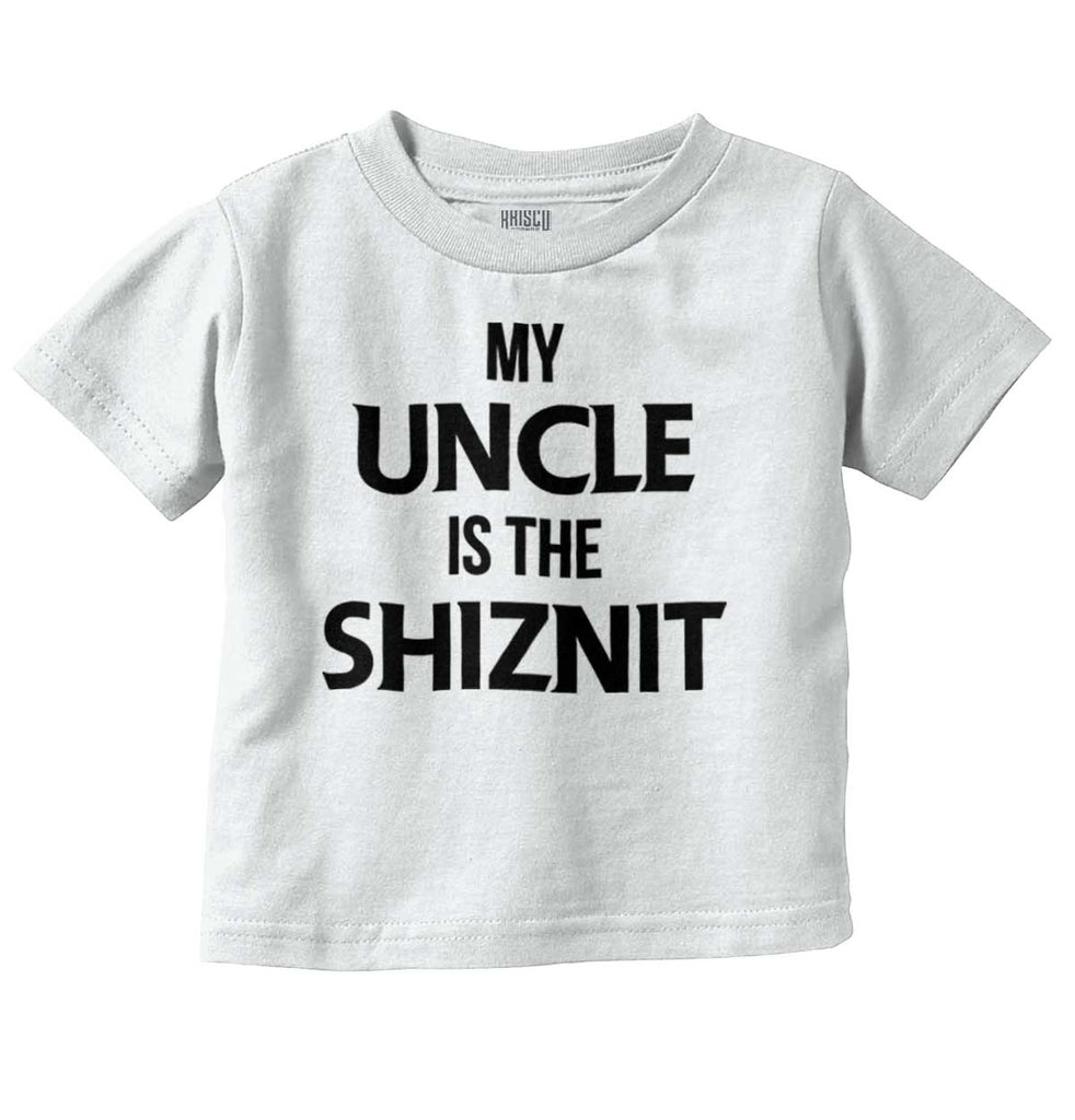 Uncle Shiznit Infant Toddler T Shirt-Direct To Garment Print-Brisco Baby