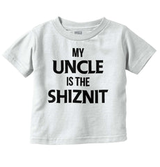 Uncle Shiznit Infant Toddler T Shirt-Direct To Garment Print-Brisco Baby