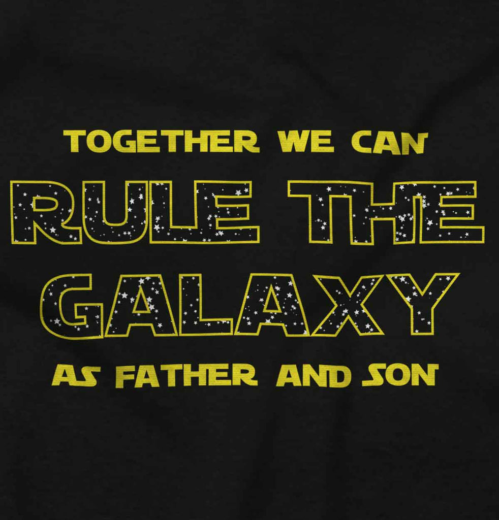 Rule The Galaxy Toddler Football Jersey Tee-Direct To Garment Print-Brisco Baby