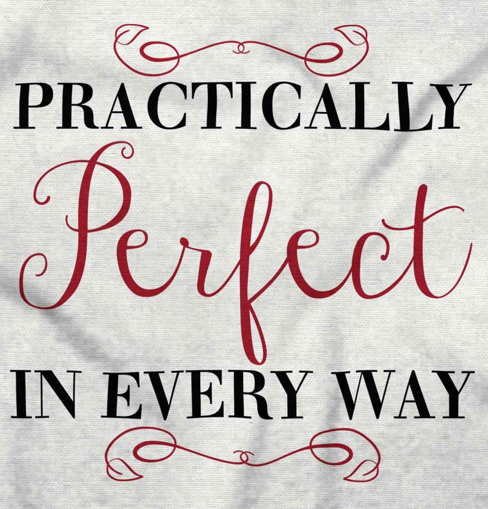 Practically Perfect Infant Toddler T Shirt-Direct To Garment Print-Brisco Baby