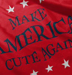 America Cute Again Romper Bodysuit-Direct To Garment Print-Brisco Baby