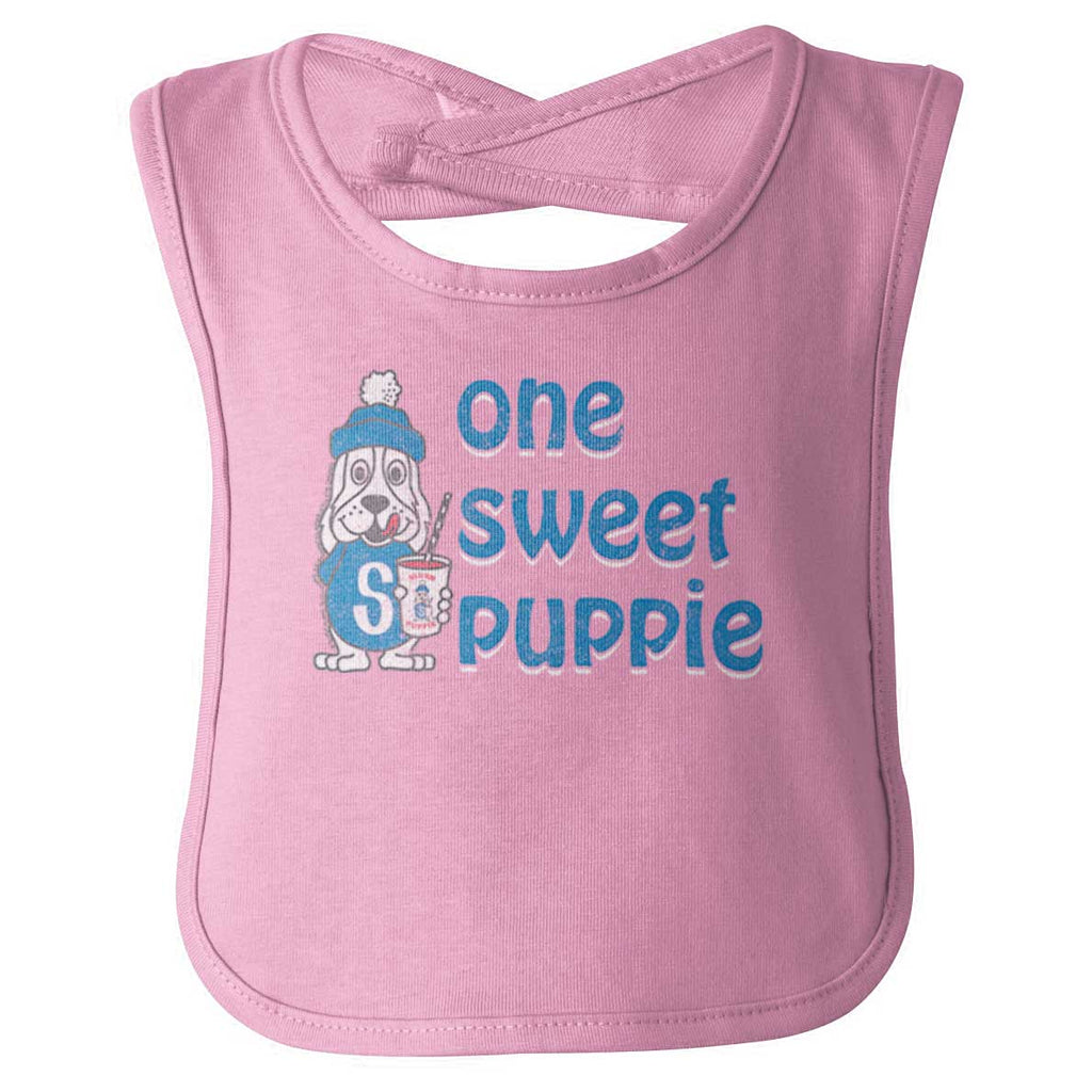 Sweet Puppie Infant Baby Bib-Direct To Garment Print-Brisco Baby