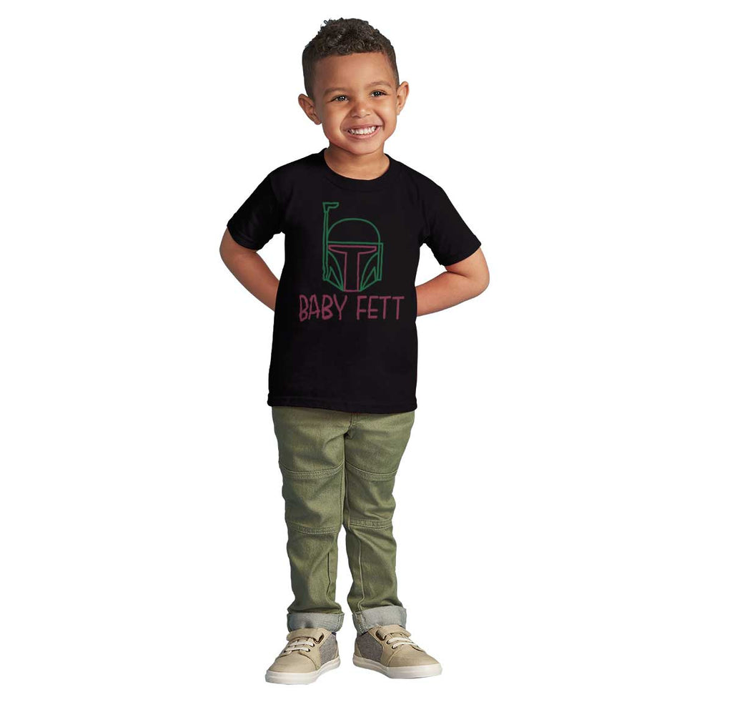 Baby Fett Infant Toddler T Shirt-Direct To Garment Print-Brisco Baby
