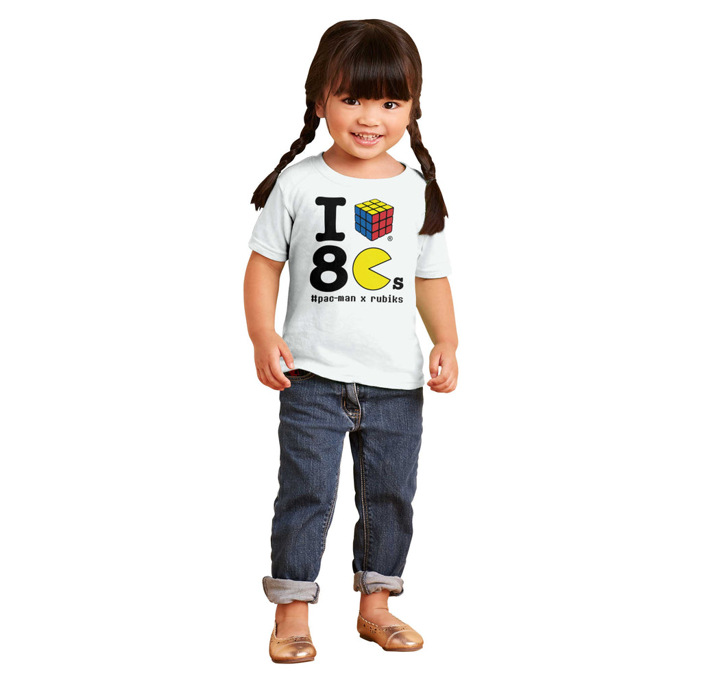 I Love The 80s Infant Toddler T Shirt-Direct To Garment Print-Brisco Baby